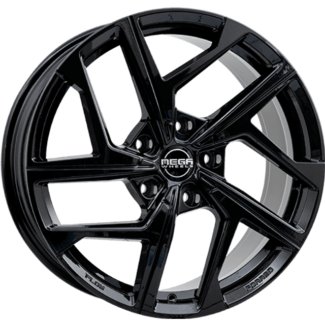 Mega Wheels Scorpius FF Black 8 x 19