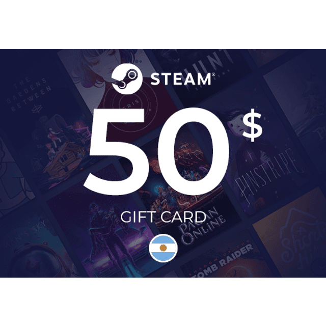 Steam Wallet Gift Card 50 USD