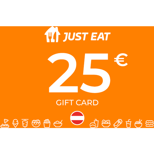 Just Eat Gift Card 25 EUR