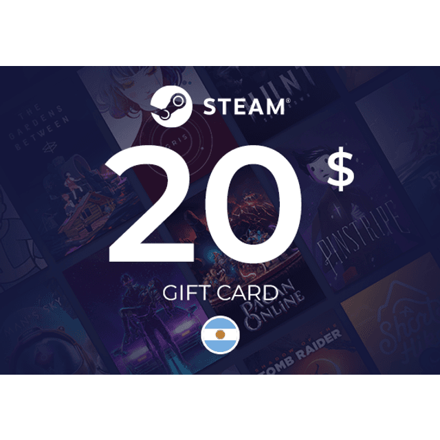 Steam Wallet Gift Card 20 USD