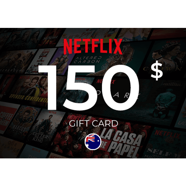 Netflix Gift Card 150 AUD