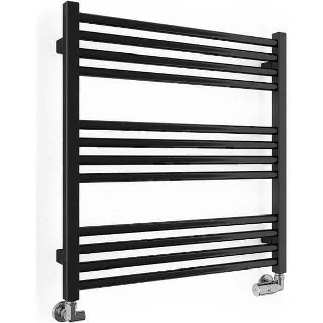 Fiona Håndklædetørrer 530x660 Sort