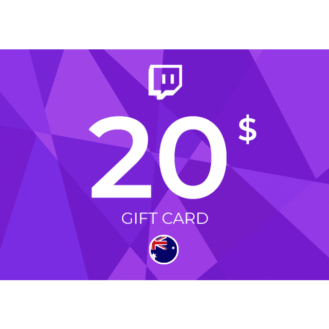 Twitch Gift Card 20 AUD