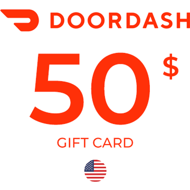 DoorDash Gift Card 50 USD