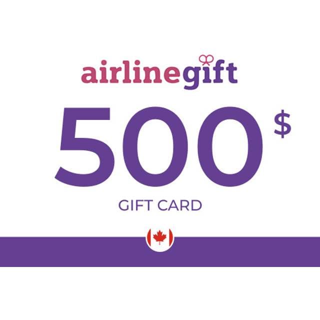 Airline Gift Card 500 CAD