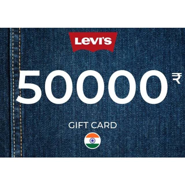 Levis Gift Card 50000 INR