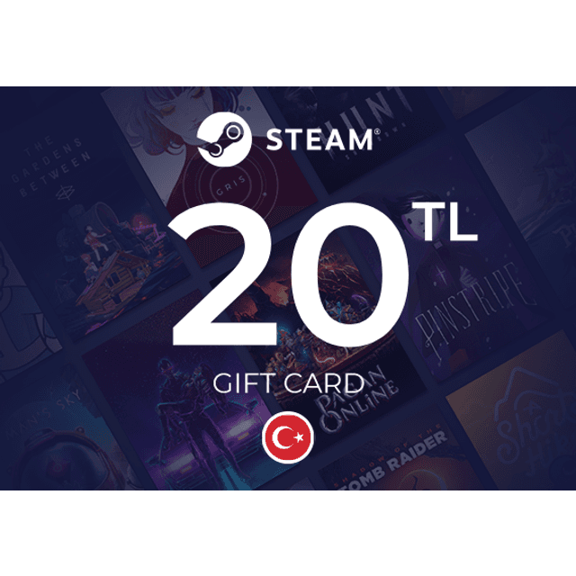 Steam Wallet Gift Card 20 TRY Key Turkey