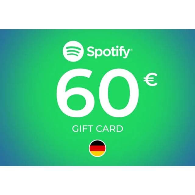Spotify Gift Card 60 EUR