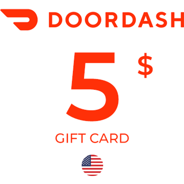DoorDash Gift Card 5 USD