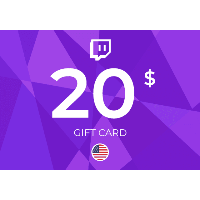 Twitch Gift Card 20 USD