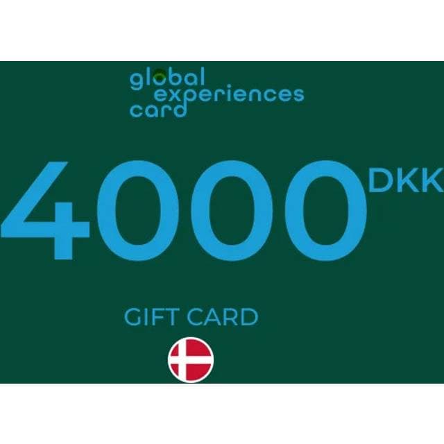Denmark Experiences Card Gift Card 4000 DKK