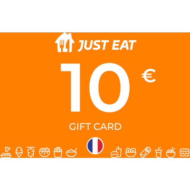 Just Eat Gift Card 10 EUR