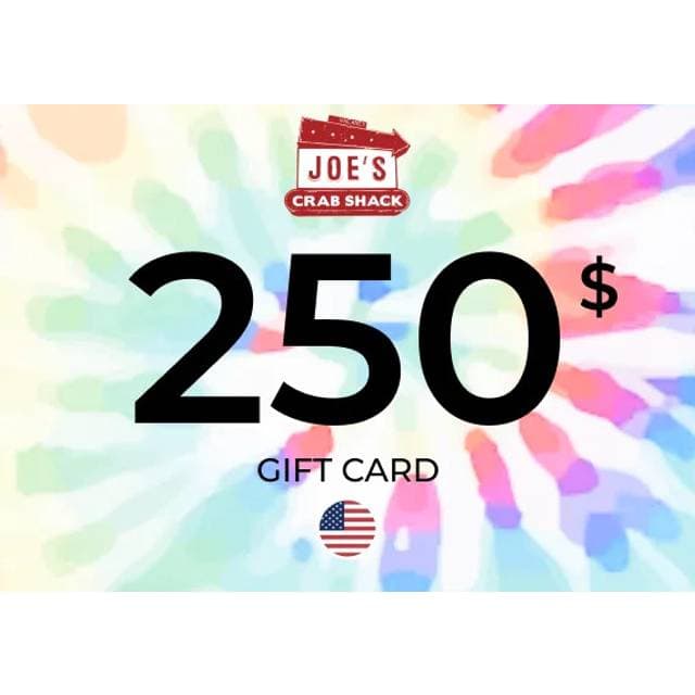 Joe's Crab Shack Gift Card 250 USD