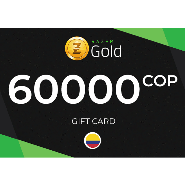 Razer Gold Gift Card 60000 COP