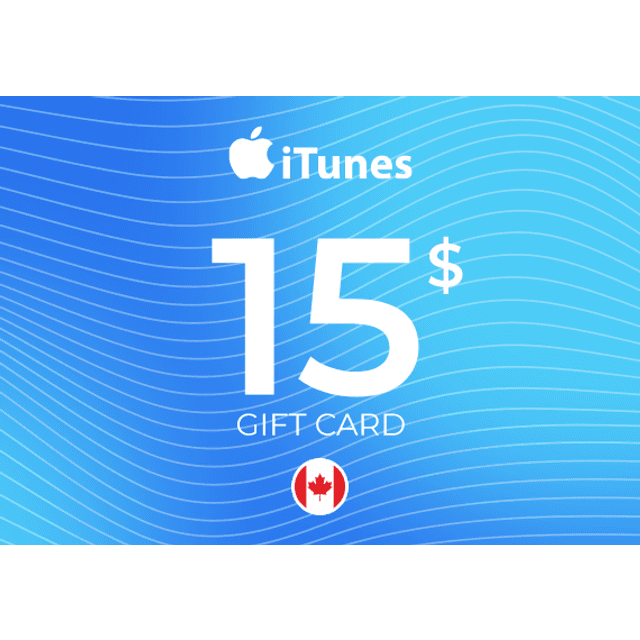 iTunes Gift Card 15 CAD Key