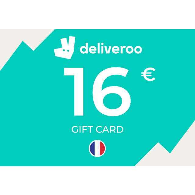 Deliveroo Gift Card 16 EUR