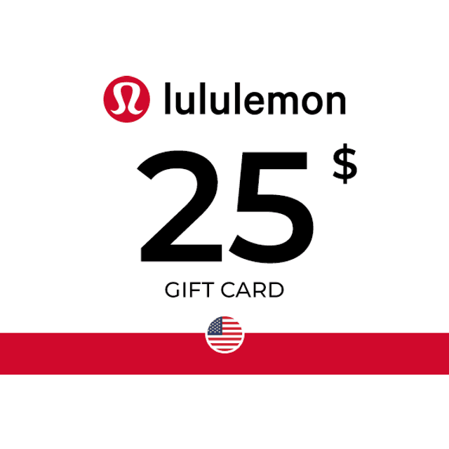 Lululemon Gift Card 25 USD