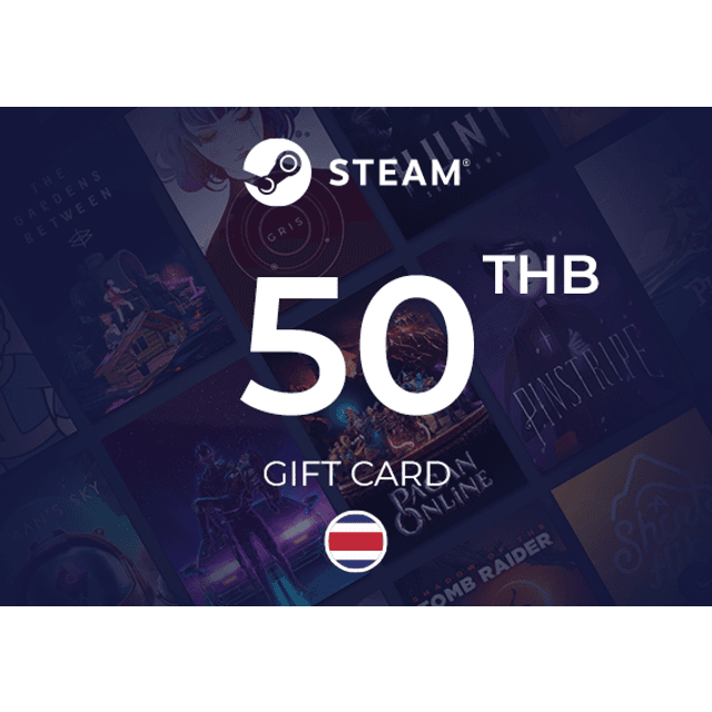Steam Wallet Gift Card 50 THB