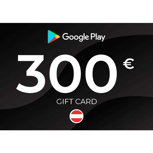 Google Play Gift Card 300 EUR
