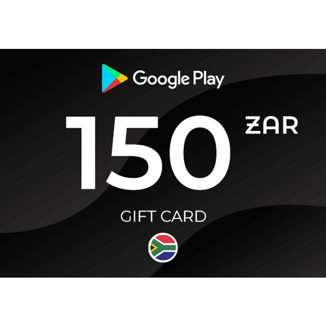 Google Play Gift Card 150 ZAR