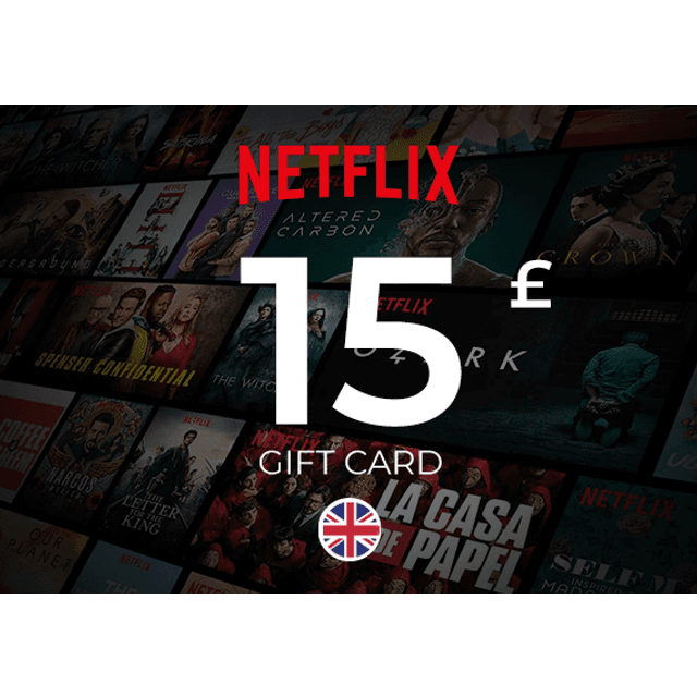 Netflix Gift Card 15 GBP