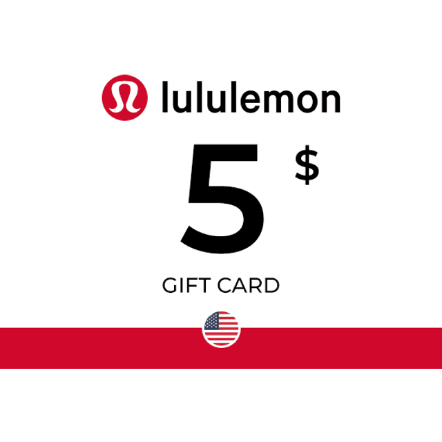 Lululemon Gift Card 5 USD