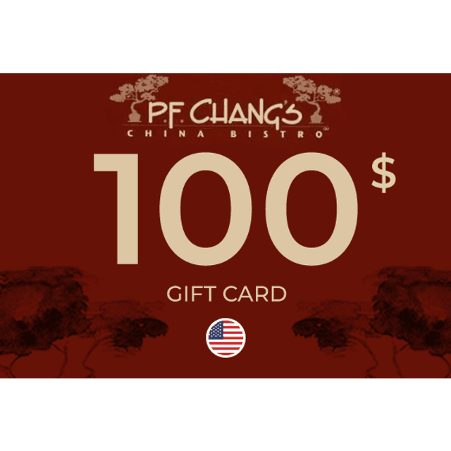 P.F. Changs Gift Card 100 USD
