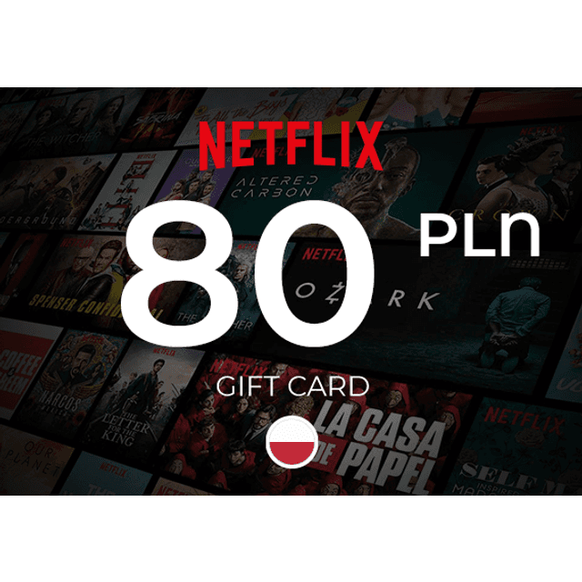 Netflix Gift Card 80 PLN Key