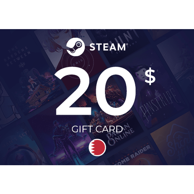 Steam Wallet Gift Card 20 USD