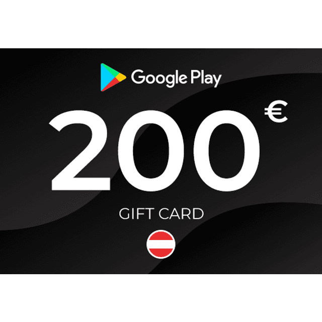 Google Play Gift Card 200 EUR