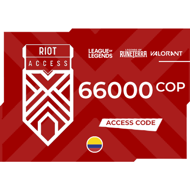 Riot Access Code 66000 COP Key