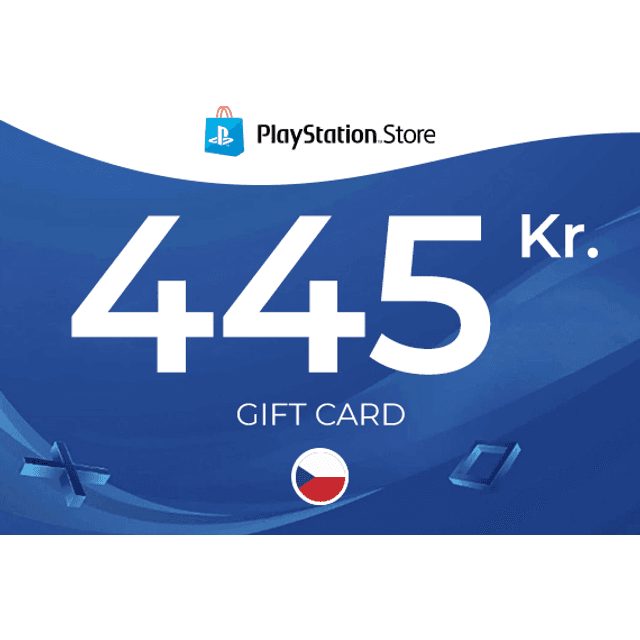 PlayStation Gift Card 445 CZK