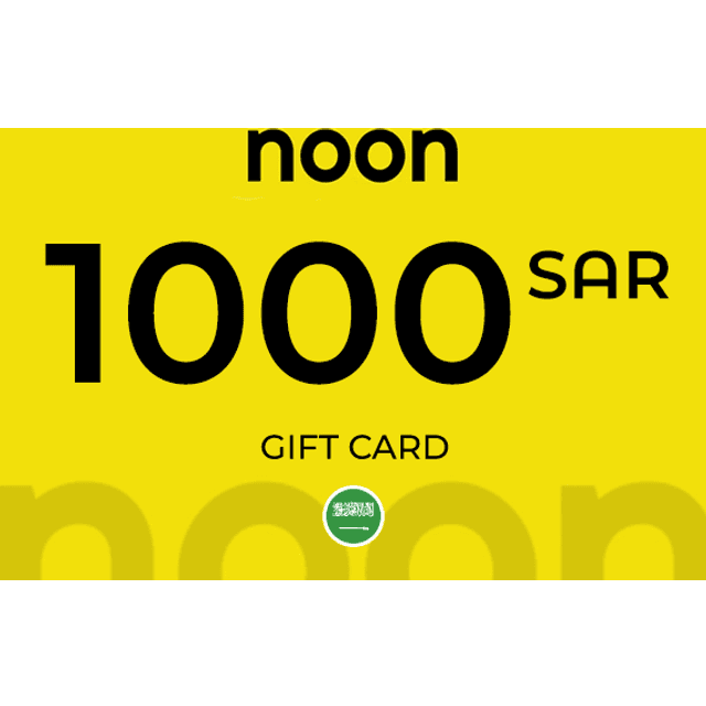 Noon Gift Card 1000 SAR Key