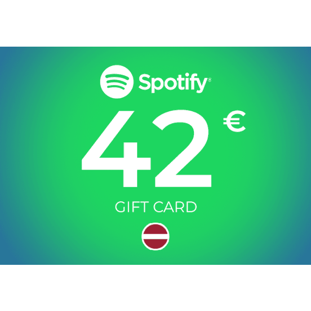 Spotify Gift Card 42 EUR