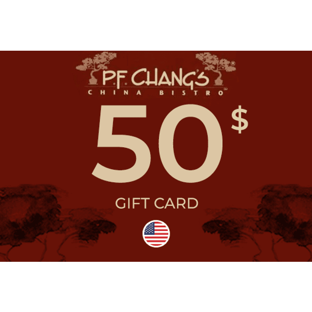 P.F. Changs Gift Card 50 USD