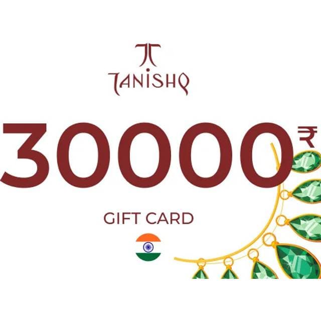Tanishq Gold and Diamond Gift Card 30000 INR