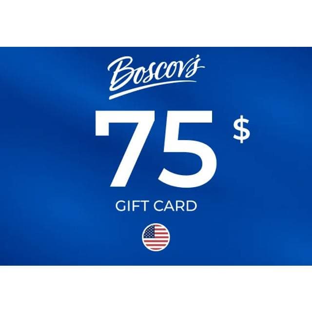 Boscov Gift Card 75 USD