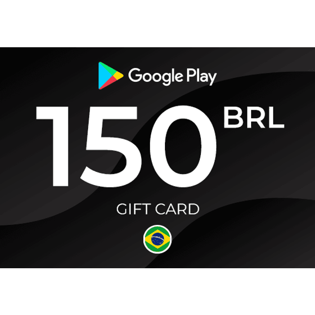 Google Play Gift Card 150 BRL Key Brazil