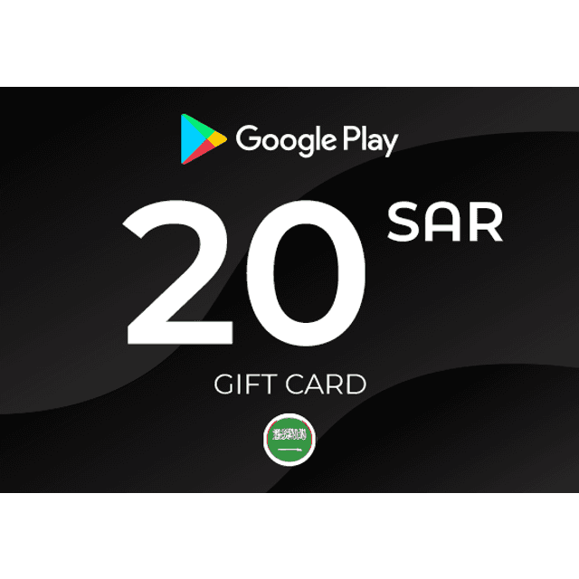 Google Play Gift Card 20 SAR Key