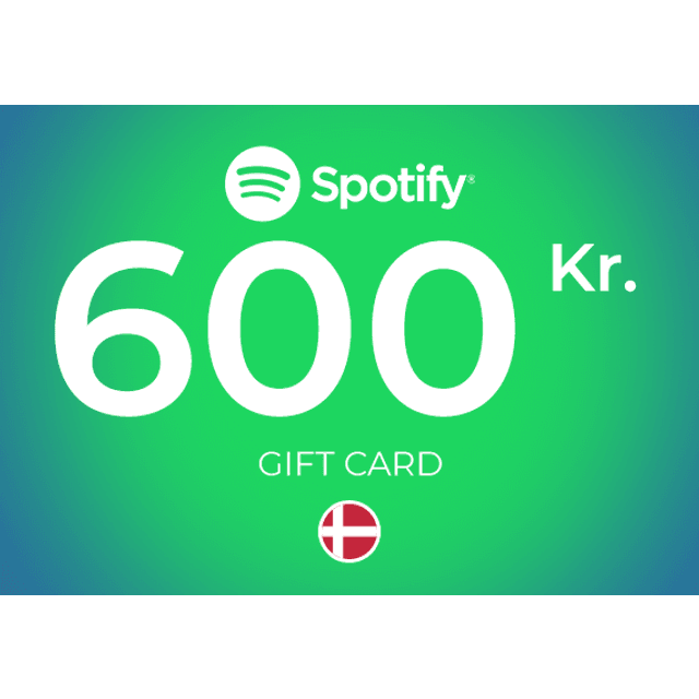 Spotify Gift Card 600 DKK