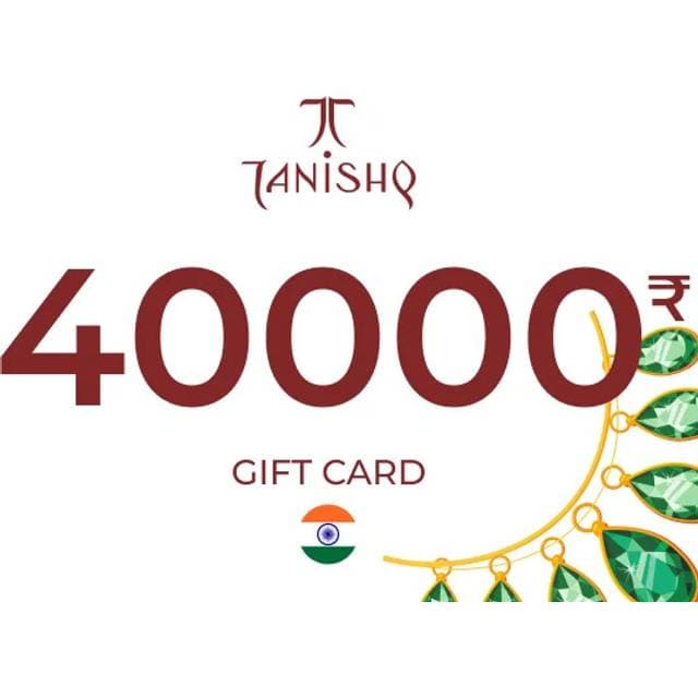 Tanishq Gold and Diamond Gift Card 40000 INR