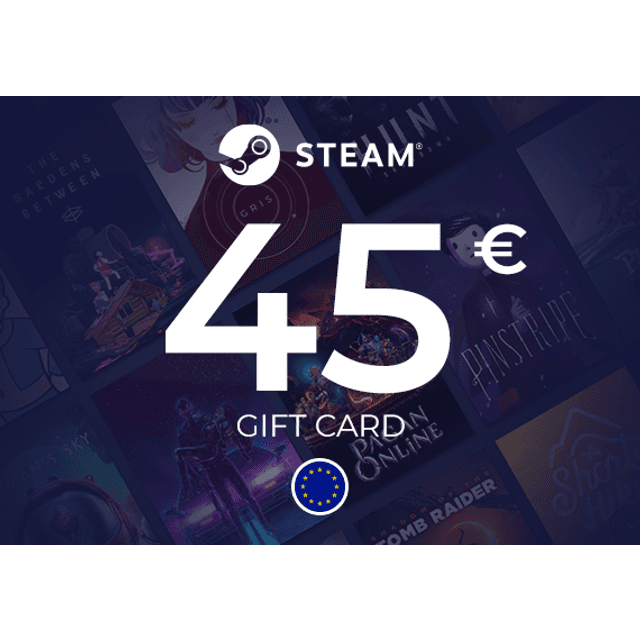 Steam Wallet Gift Card 45 EUR