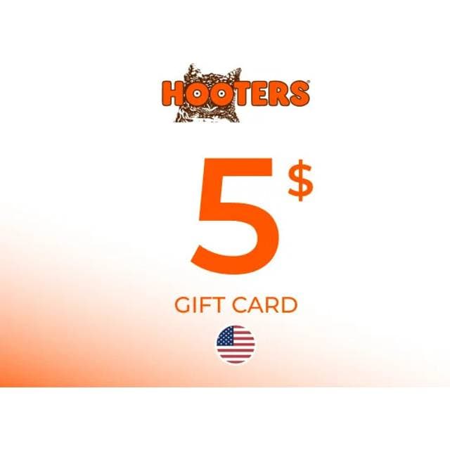 Hooters Gift Card 5 USD