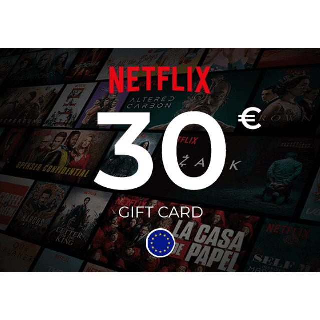 Netflix Gift Card 30 EUR