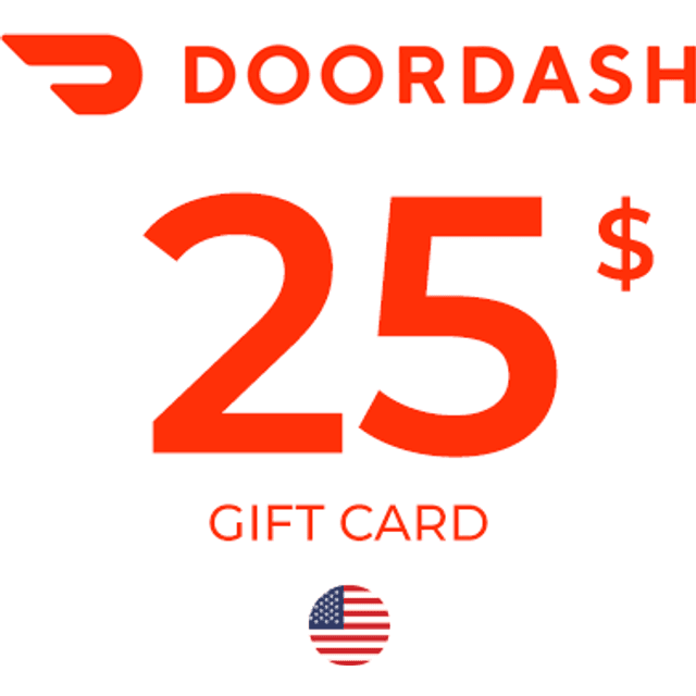 DoorDash Gift Card 25 USD