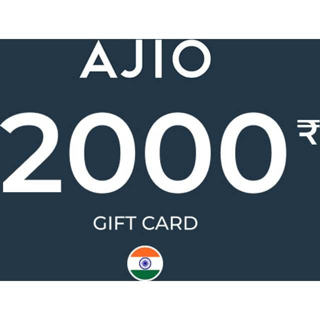 Ajio 2000 INR Key