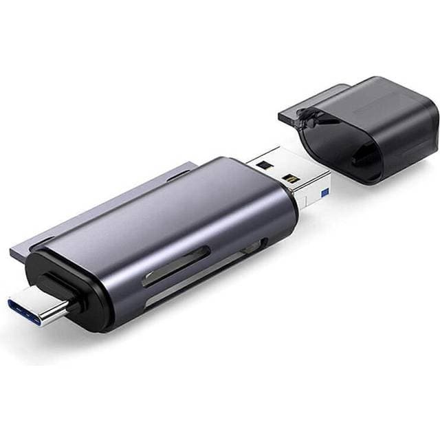 5-in-1 TF Card Reader Multifunctional Type-C