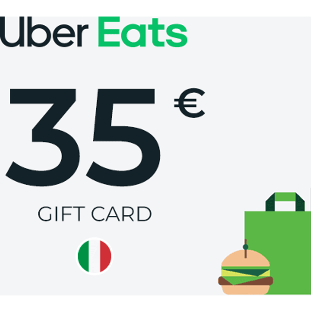 Uber Eats Gift Card 35 EUR