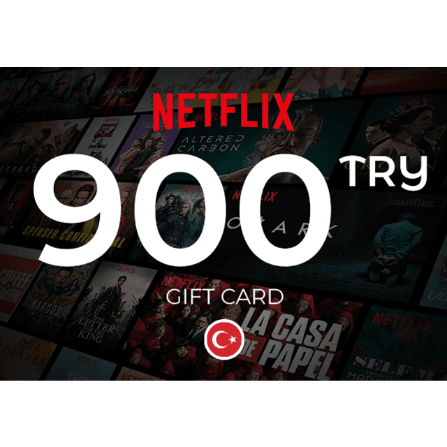 Netflix Gift Card 900 TRY Key Turkey