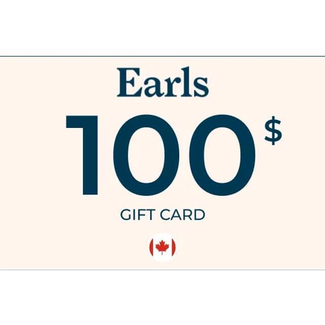 Earls Gift Card 100 CAD